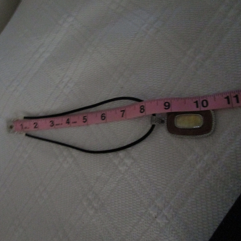 LIA SOPHIA || Mother of Pearl Inlay Pendant - Picture 8 of 14